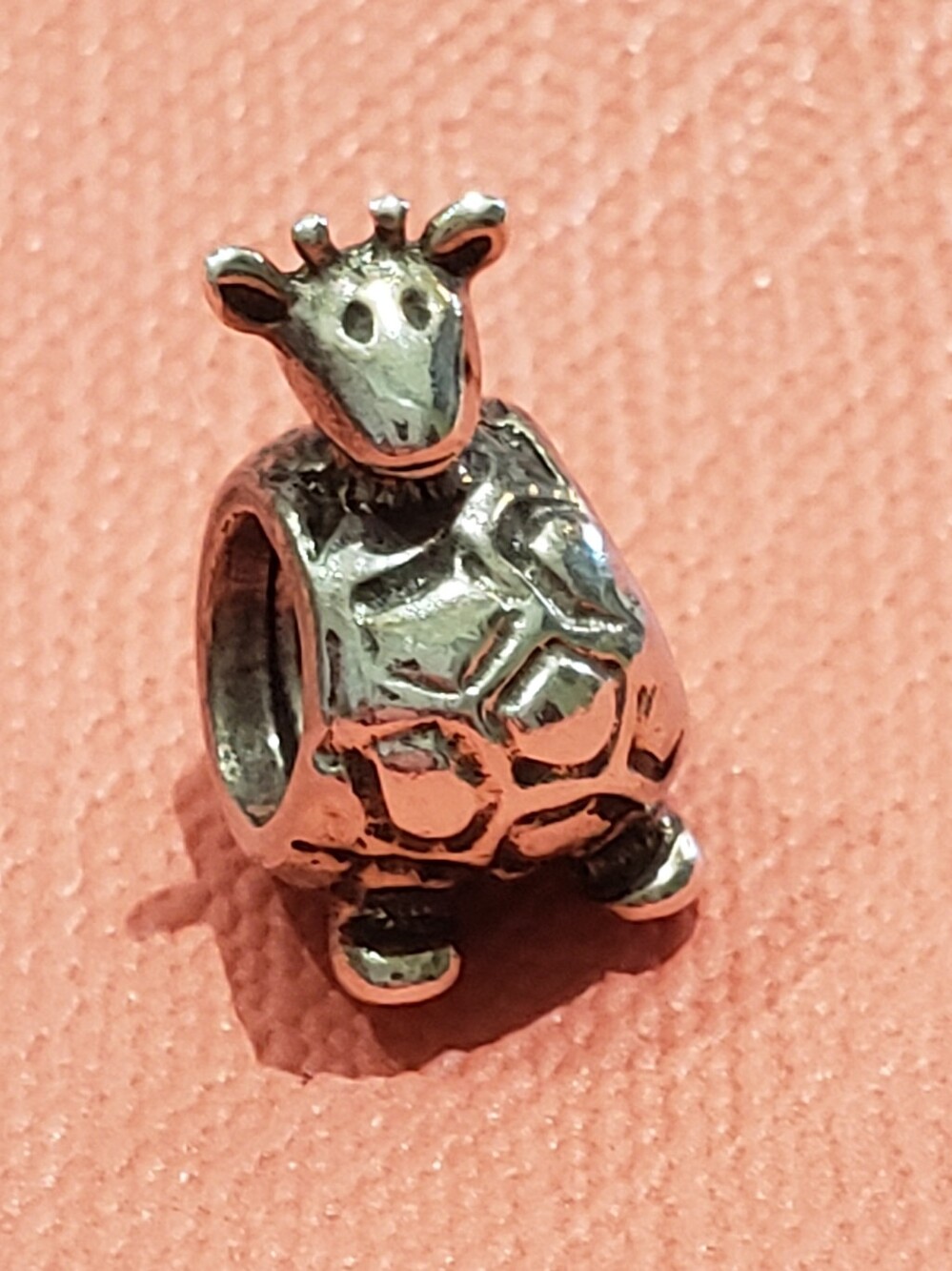 Pandora Sterling Silver Giraffe Charm Bead - Silver